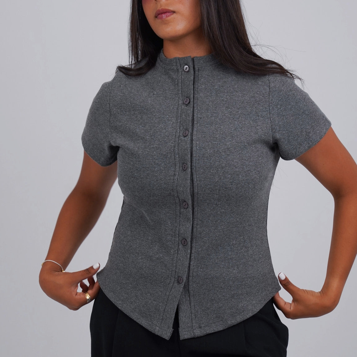 Charcoal grey Cardigan