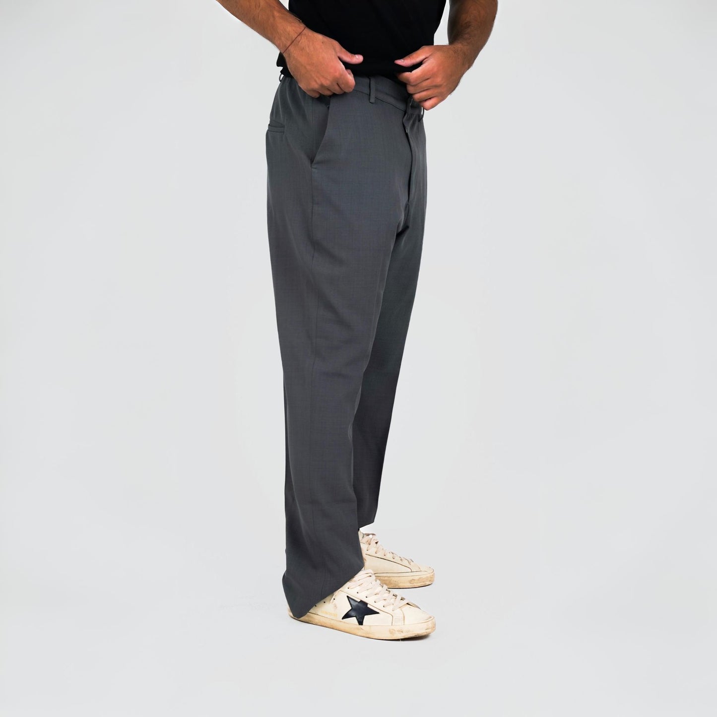 ABC Grey Relaxed Trousers