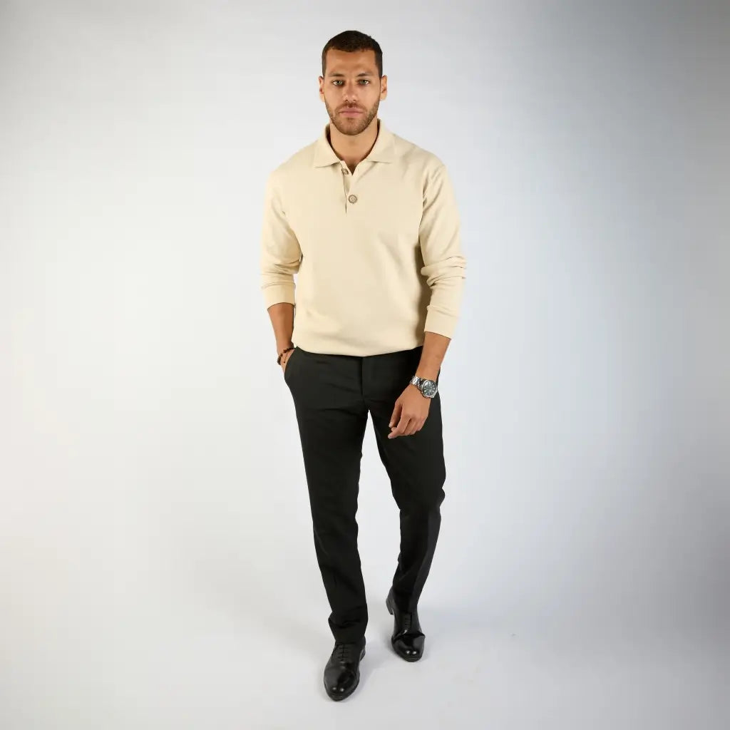 Beige Polo