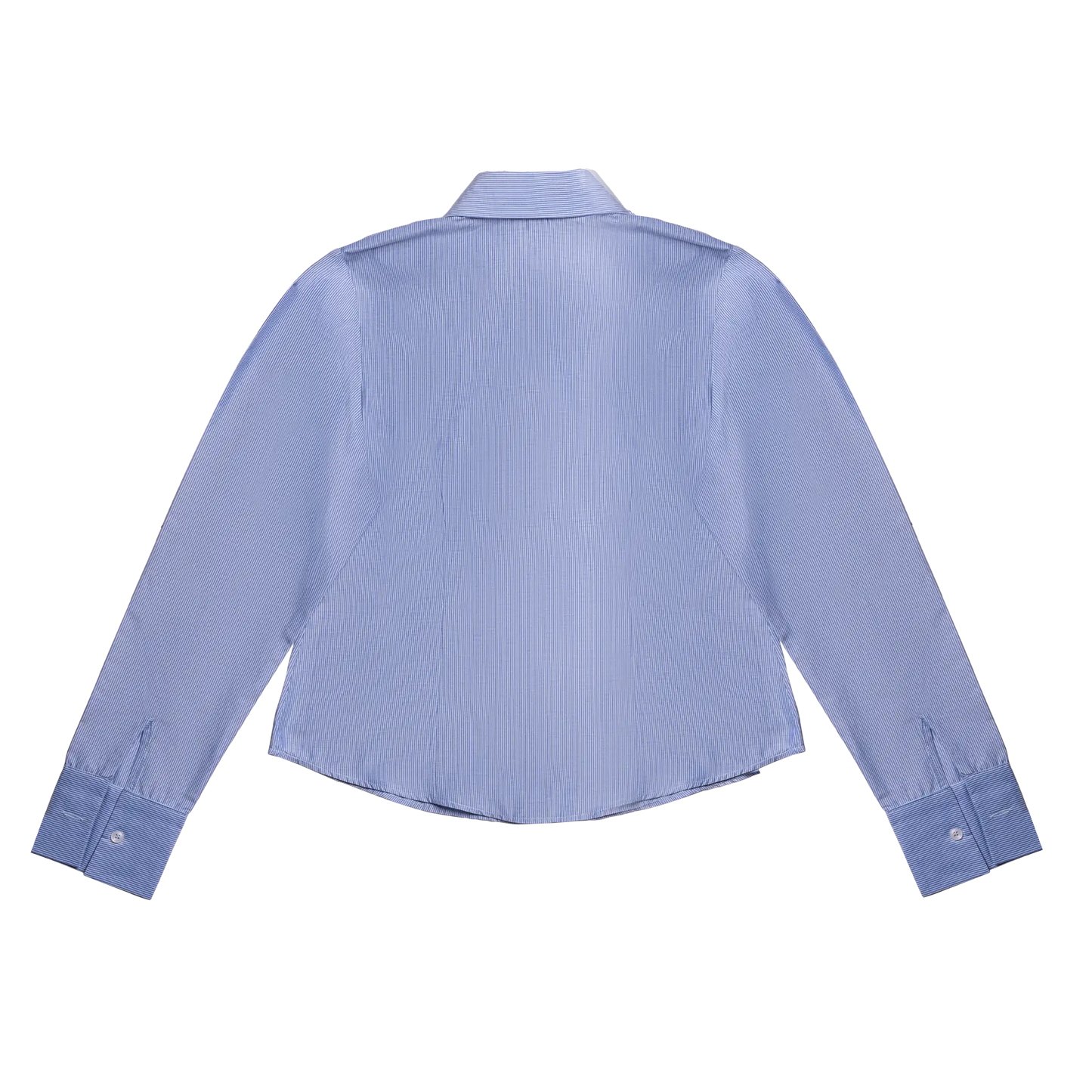 Baby Blue Shirt Tight Waisted