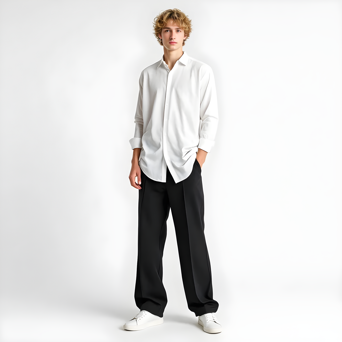 ABC Black Relaxed Trousers