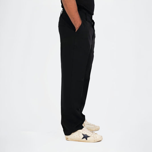 ABC Black Relaxed Trousers