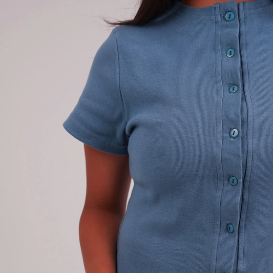 Blue Cardigan
