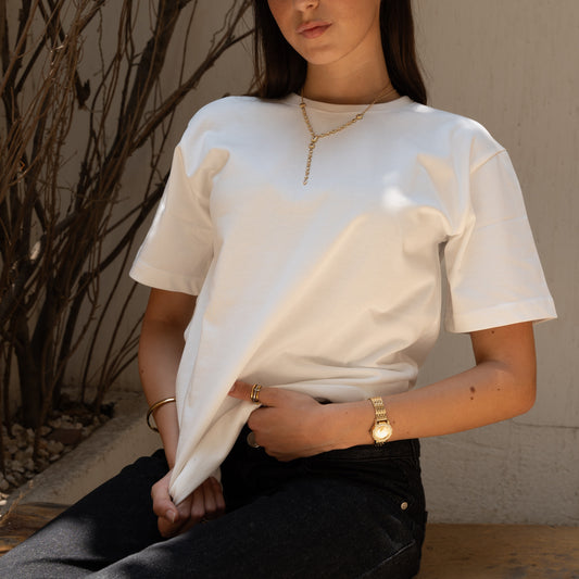Relaxed White T-shirt